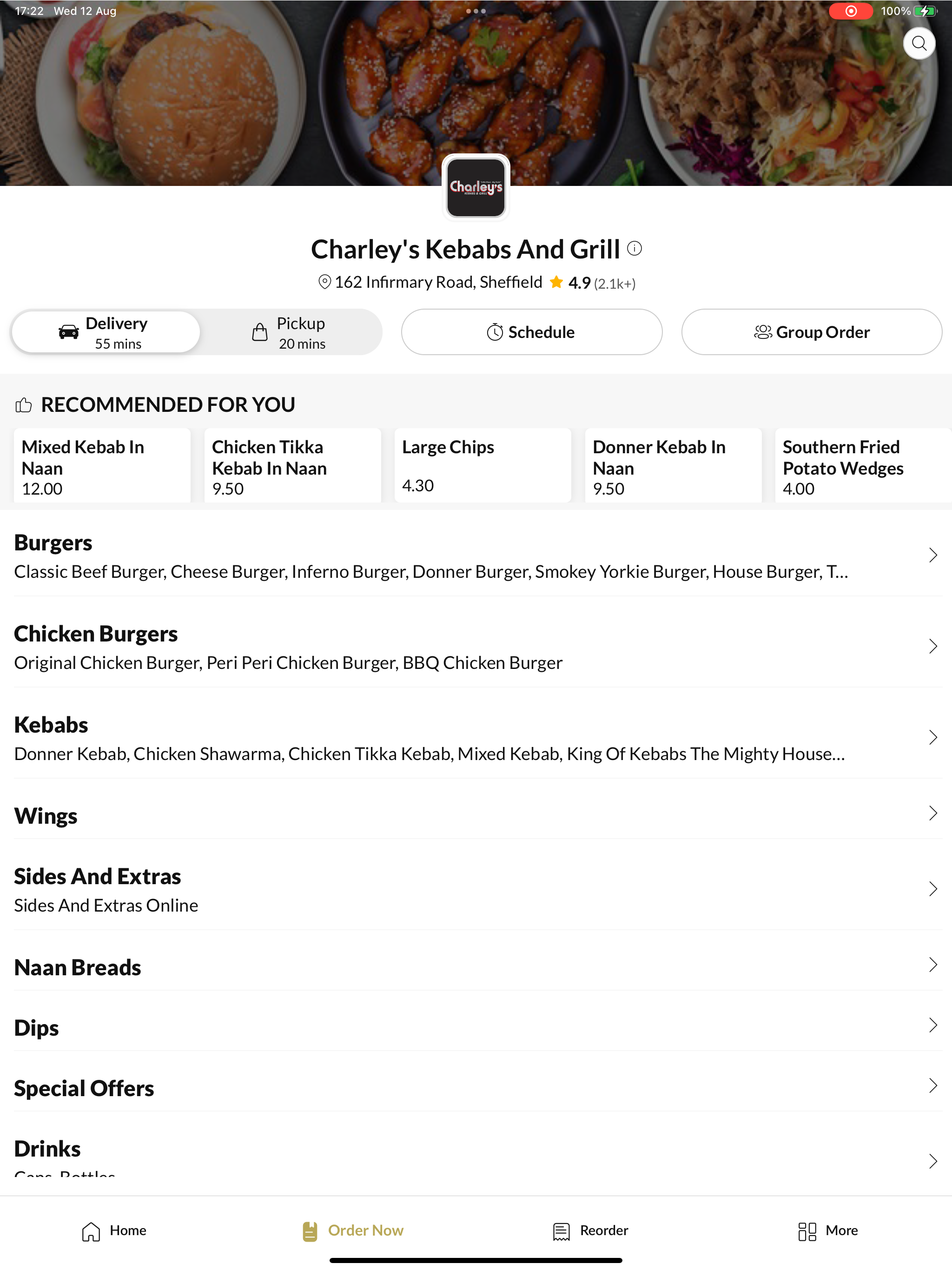 Charley's Kebabs And Grill screenshot 6
