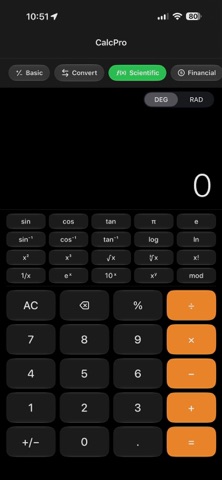 TVM Financial Cal screenshot