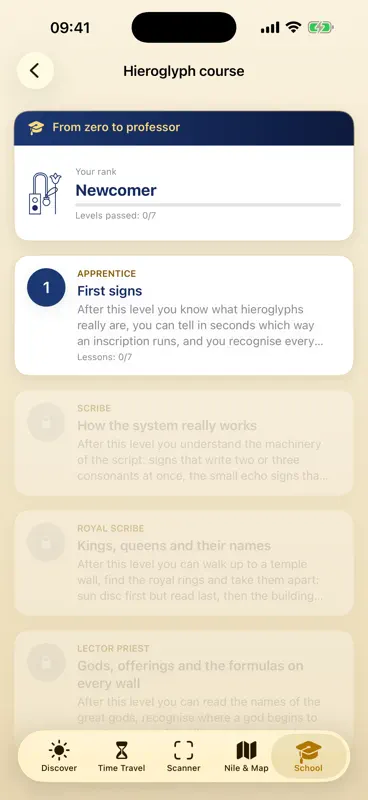 Égypte : Scanner Hiéroglyphes screenshot 6 of 6