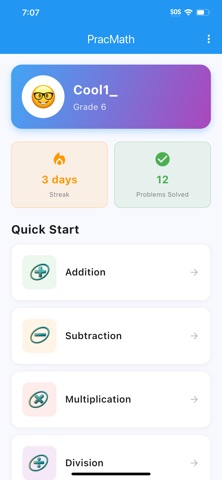 PracMath screenshot