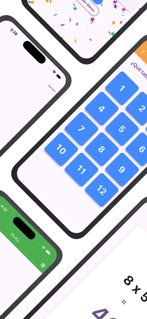 Screenshot #2 pour Multy: Tablas de Multiplicar