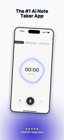 Flownote: AI Note Taker Screenshot 1 of 6