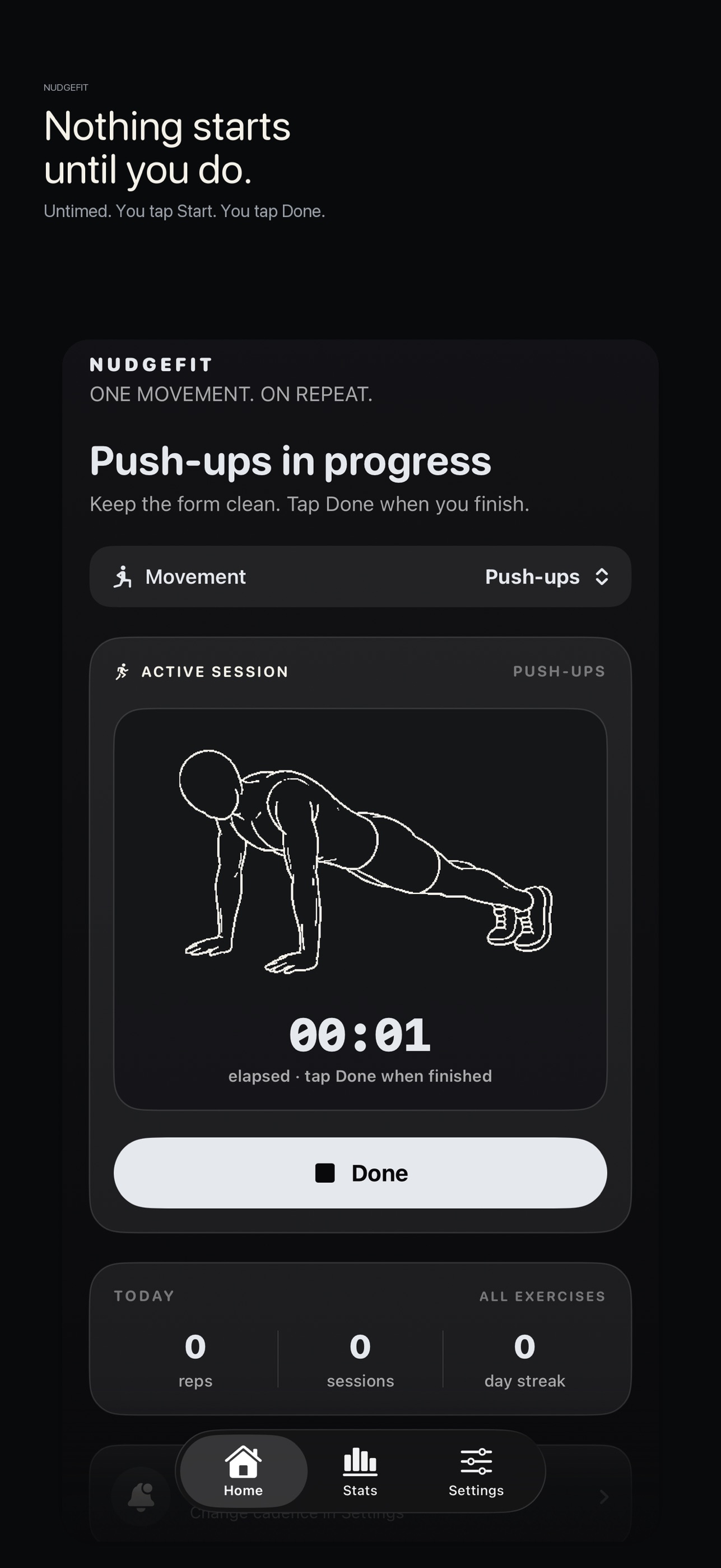 Screenshot 4 of NudgeFit: Get Fit