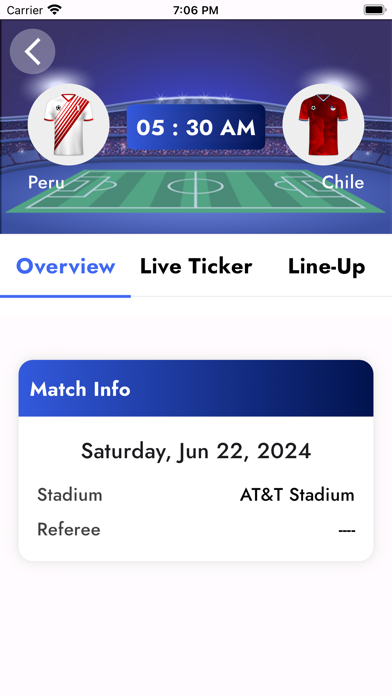 Copa America Football 2028 Screenshot