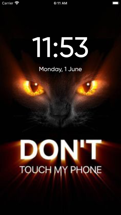 DON'T Touch Phone Wallpapers Screenshot