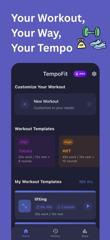 TempoFit Screenshot 1 of 6