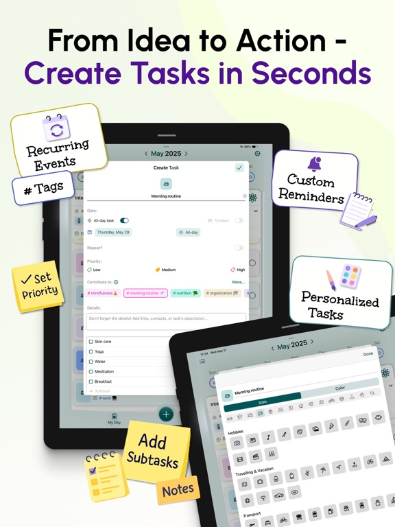 Simplified - AI Daily Planner iPad screenshot 4 - Productivity app