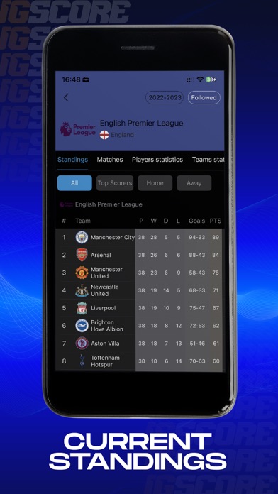 IGScore - Live Sports Score Screenshot