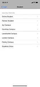 UWS Student App screenshot #1 for iPhone