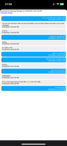 Delete Messages on Messenger screenshot