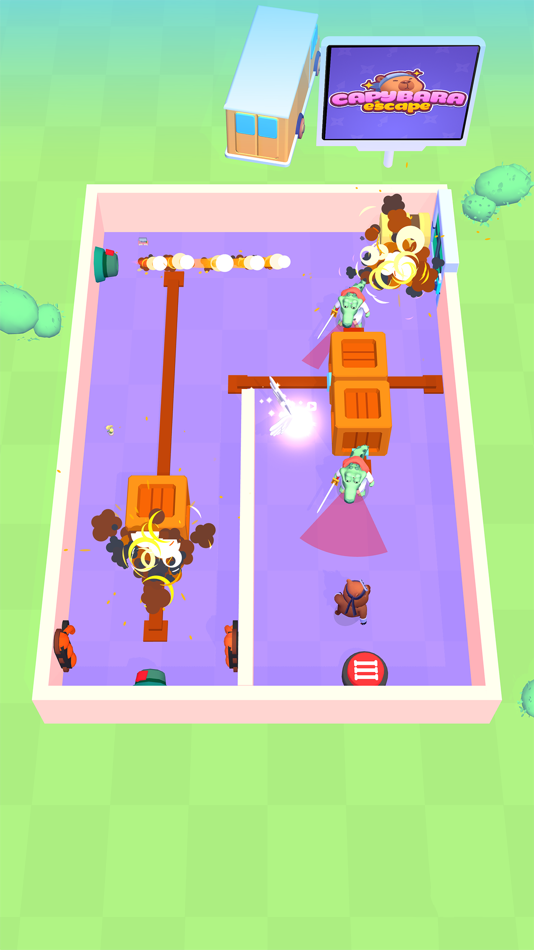#6. Capybara Escape: Ninja Game (iOS) By: ICEBEAR., JSC