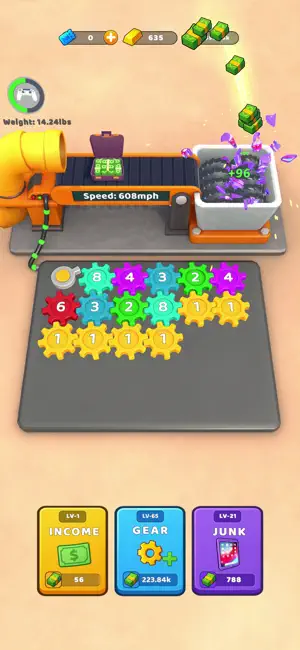 Gear Up! Idle Junk Crusher screenshot 4