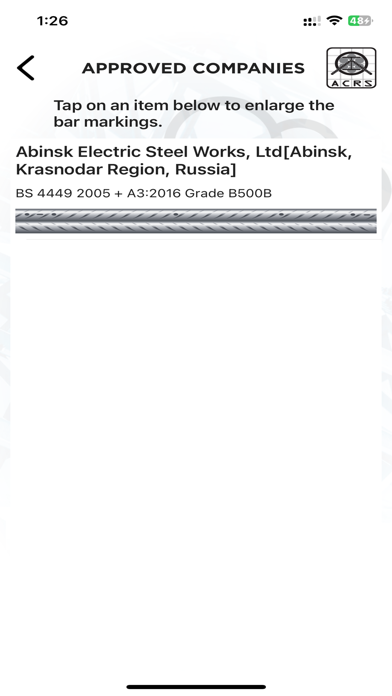 Screenshot 4 of ACRS Upstream App