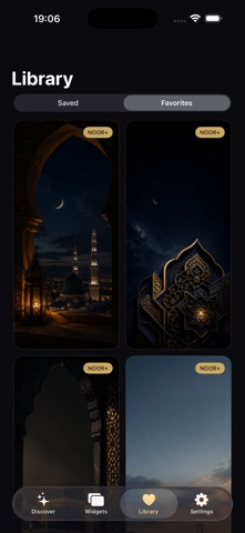 Noor Lock: Islamic Wallpapers iPhone screenshot