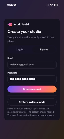 AI All Social screenshot