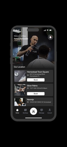 La vid barbershop iPhone screenshot