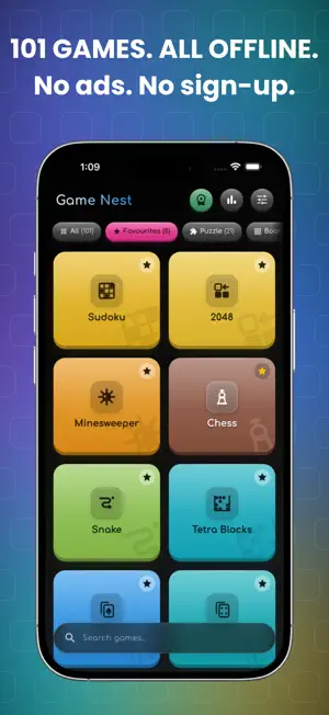 Game Nest - Offline Games screenshot 1