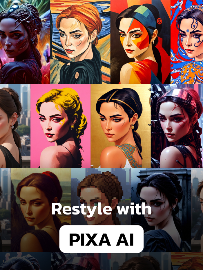 Pixa AI - Photo filters