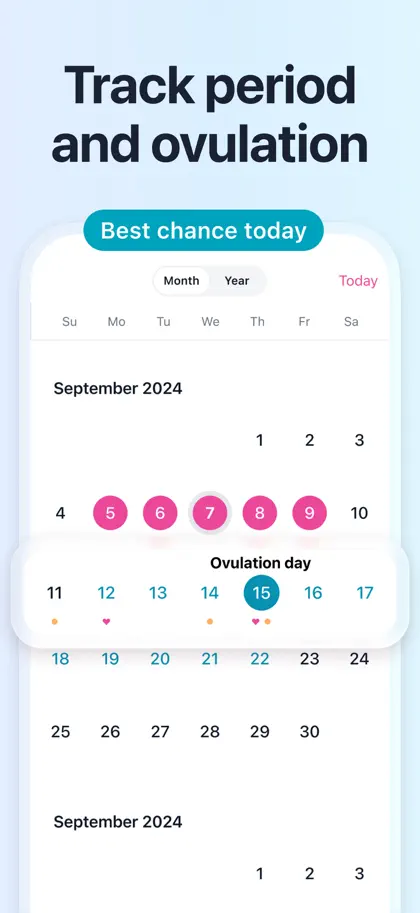 Pregmate: Ovulation Tracker ekran görüntüsü 6 / 6