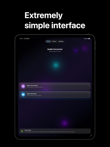 Video To Mp3: Ringtone Maker iPad screenshot