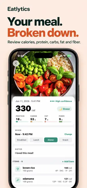 Eatlytics screenshot 2