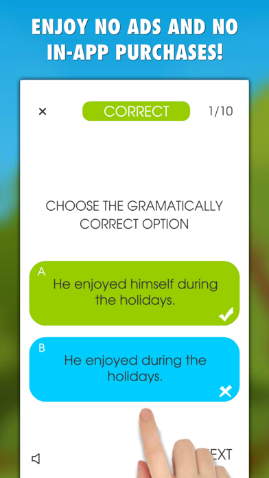 Screenshot #2 pour My English Grammar Test PRO