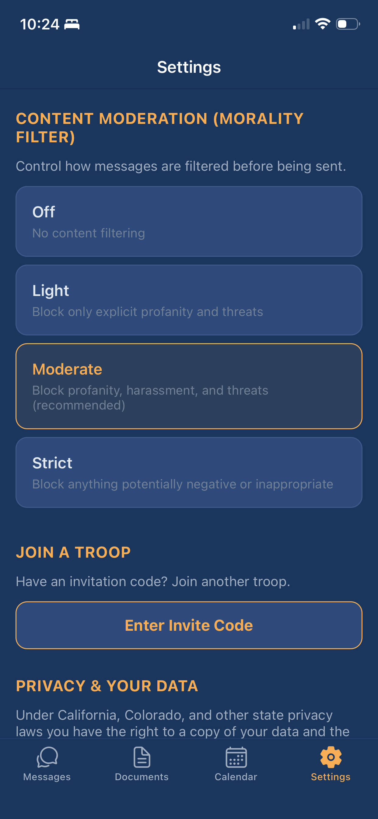 Troop Connect — Youth Leaders
