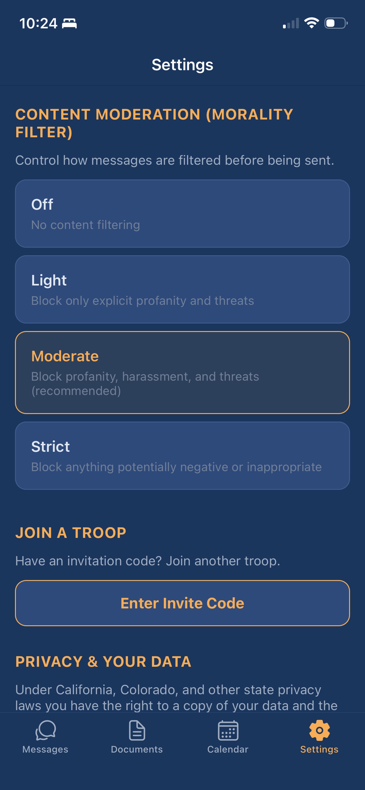 Screenshot 3 of Troop Connect — Youth Leaders