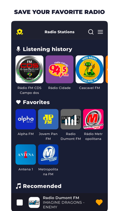 Radio Brazil - Live Radios Screenshot