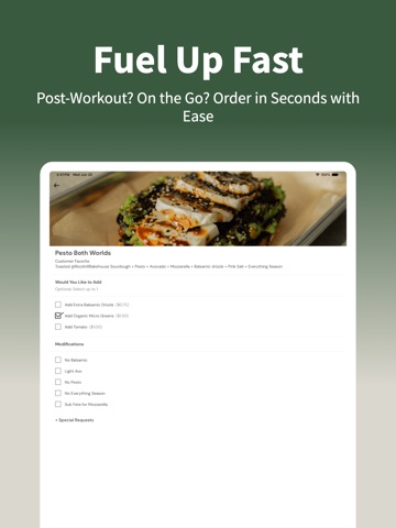 Loop: Sips + Eats iPad screenshot