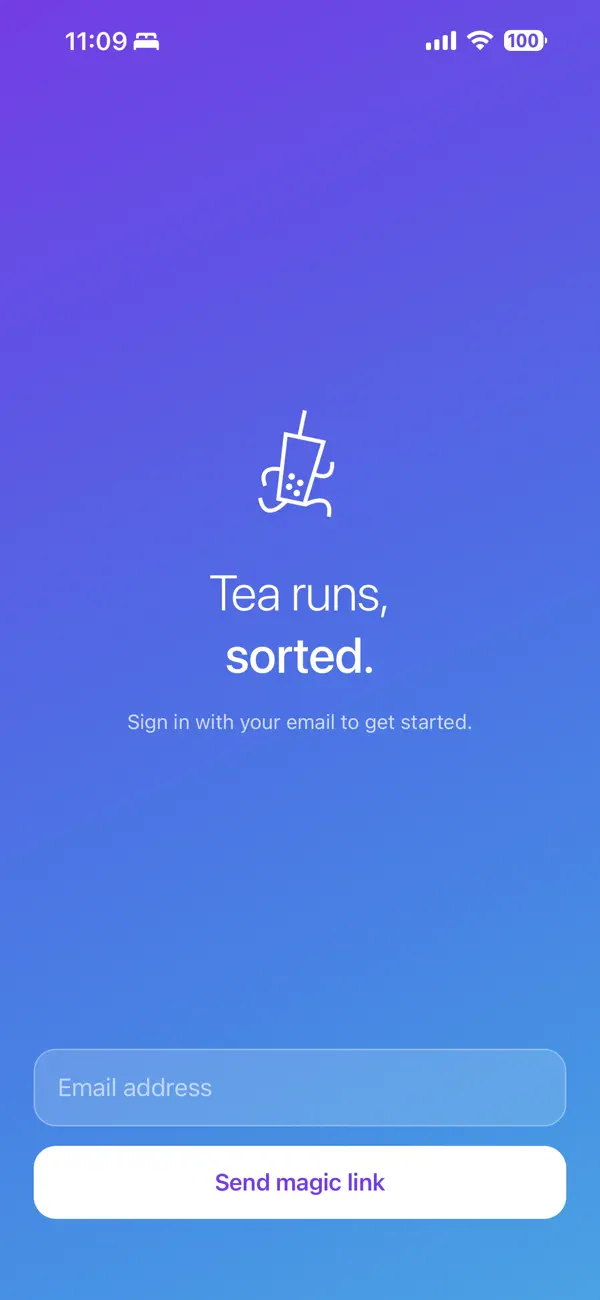 Screenshot #1 pour Tea Run