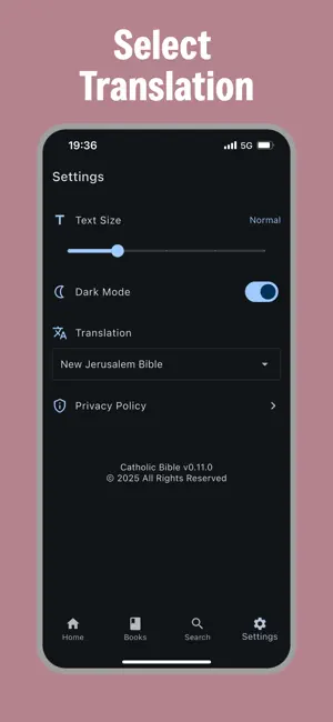 Catholic Bible screenshot 4