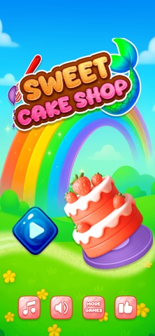 Sweet Cake Shop Bakery iPhone screenshot