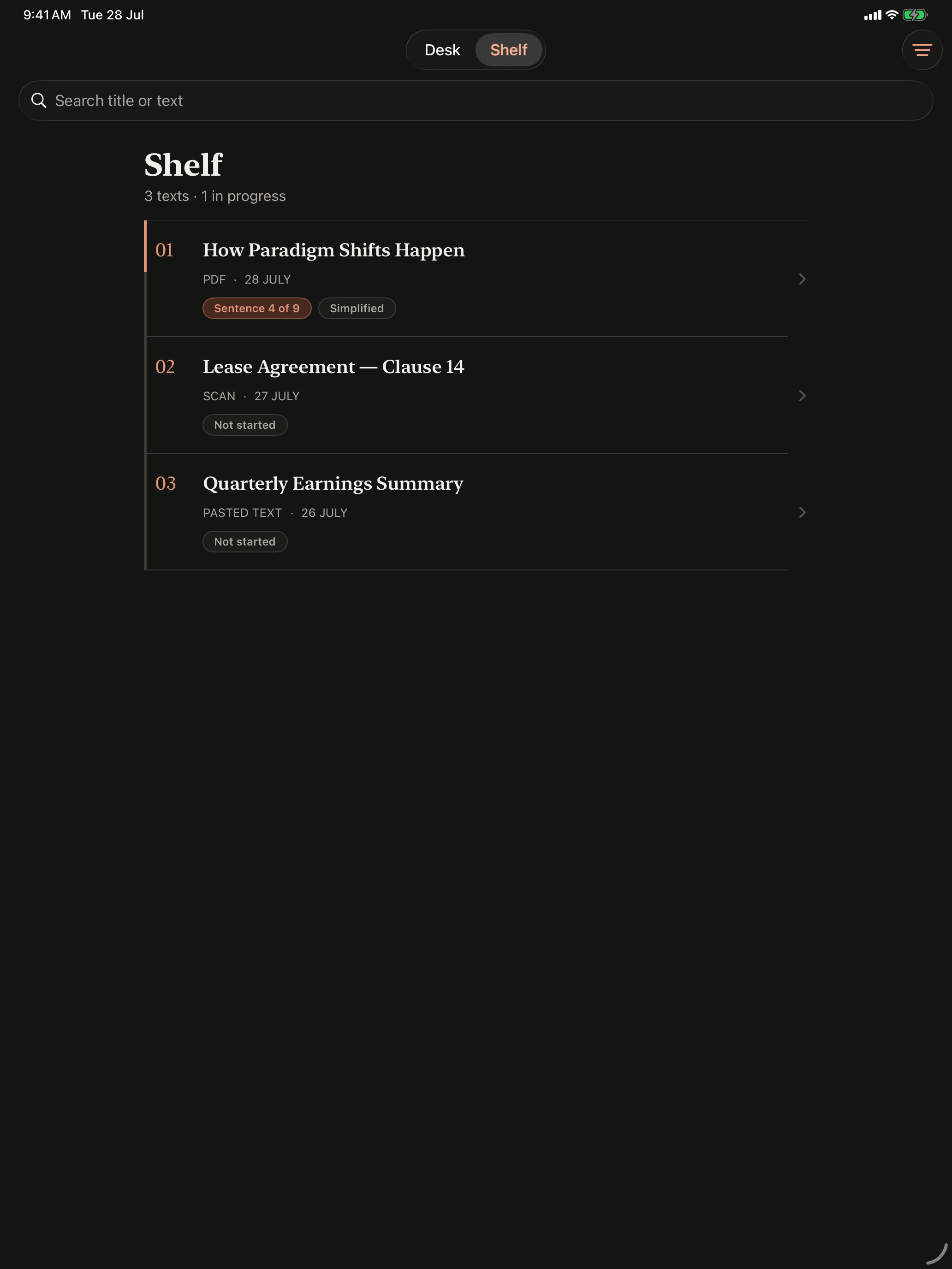 Lestur screenshot 9
