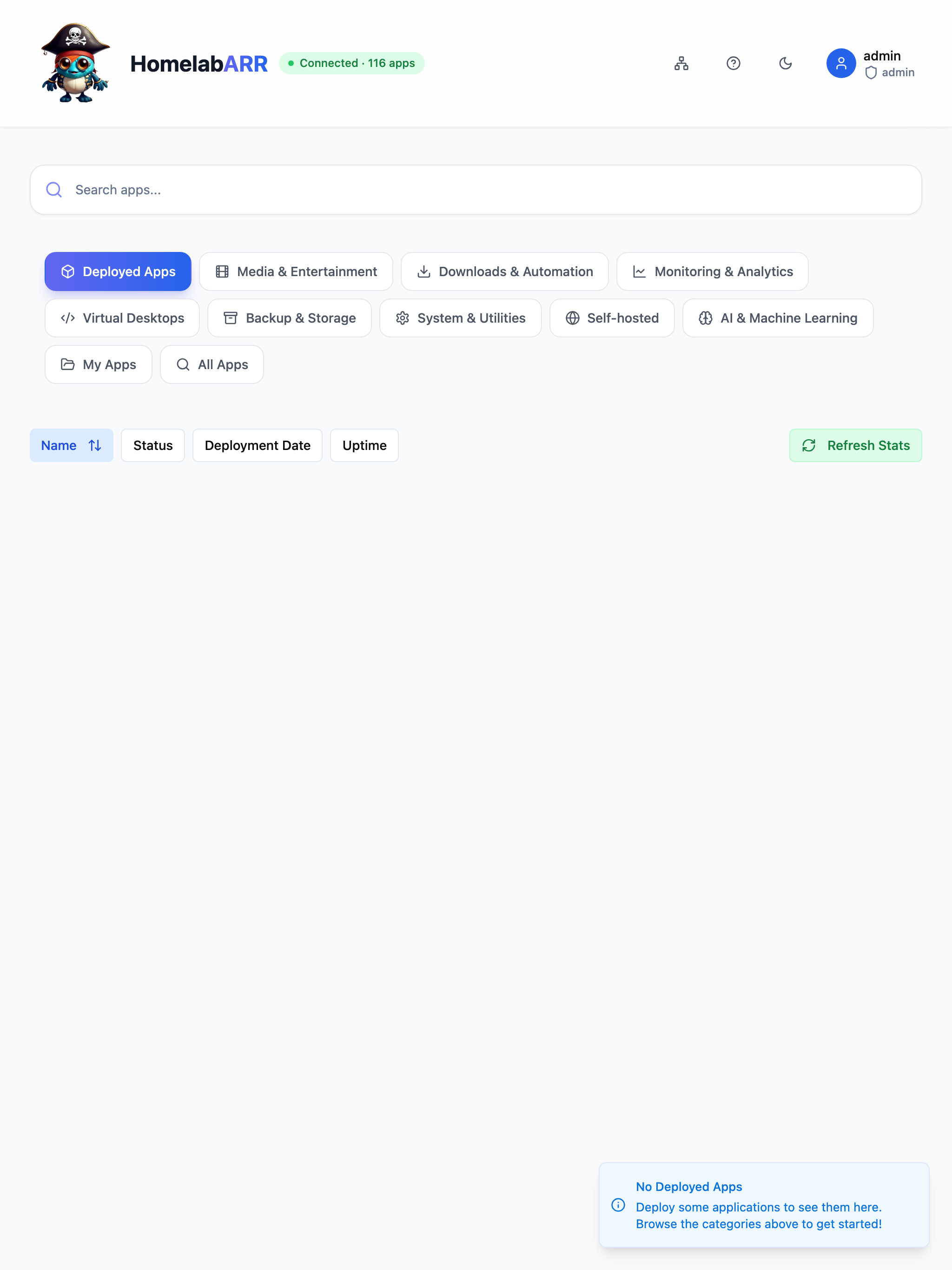 HomelabARR Mobile