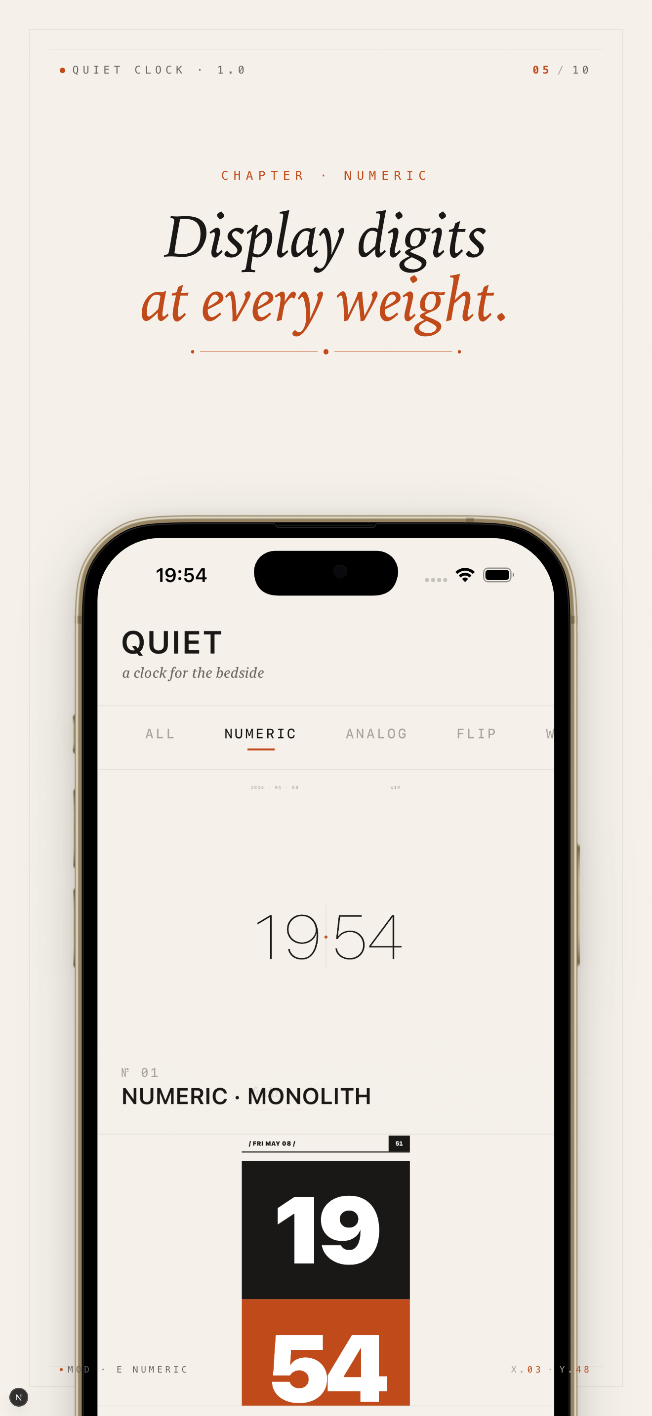 Flip Clock: Desk & Bedside screenshot 5