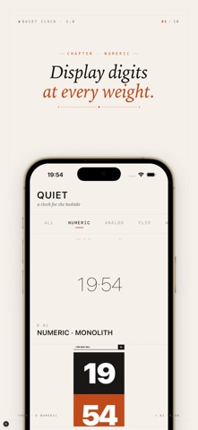Flip Clock: Desk & Bedside Screenshot 5 of 10