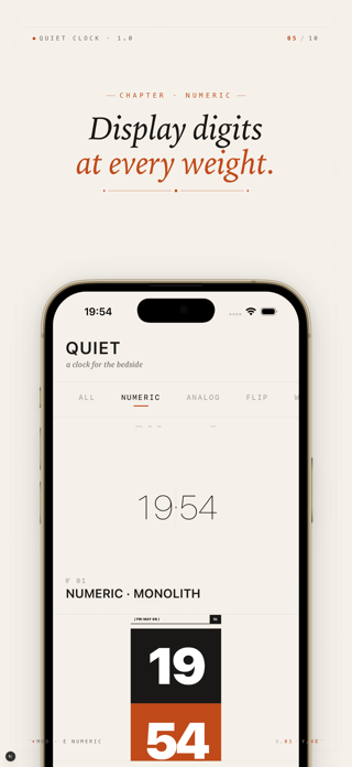 Flip Clock: Desk & Bedside Screenshot 5 of 10