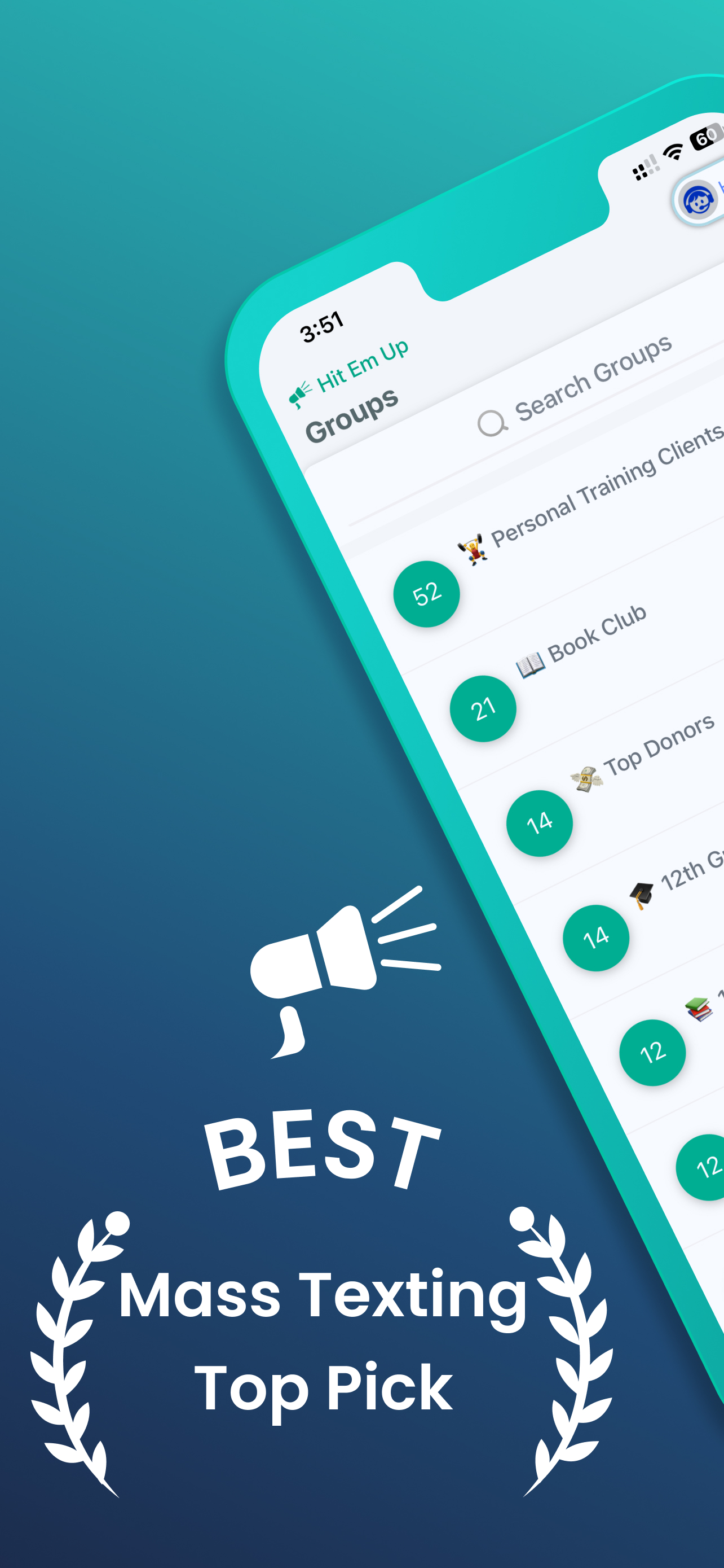 Hit Em Up: Mass Text Bulk SMS