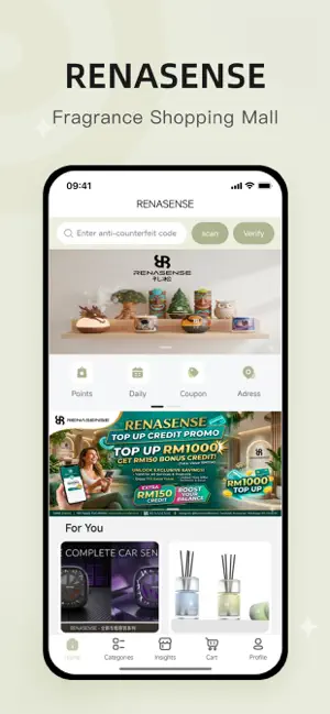 Renasense screenshot 1