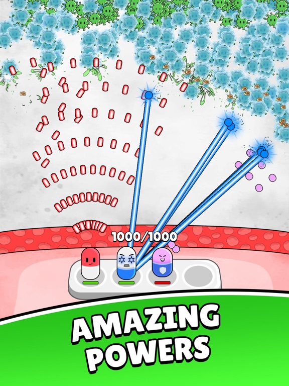 Pill Fortress iPad screenshot 5 - Games app