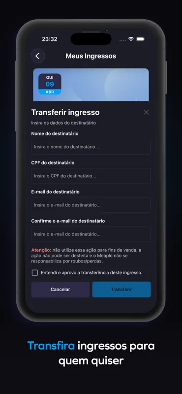 Meaple Ingressos screenshot 4 of 4