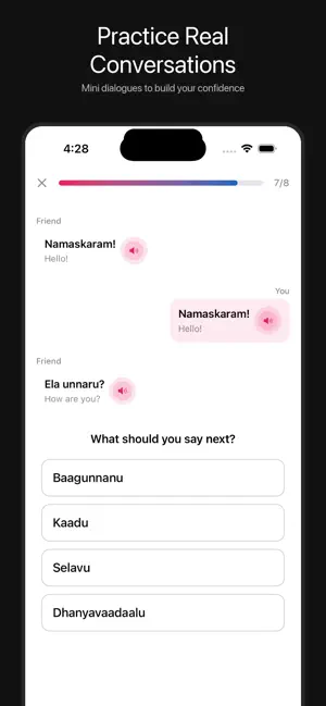 Learn Telugu App screenshot 3