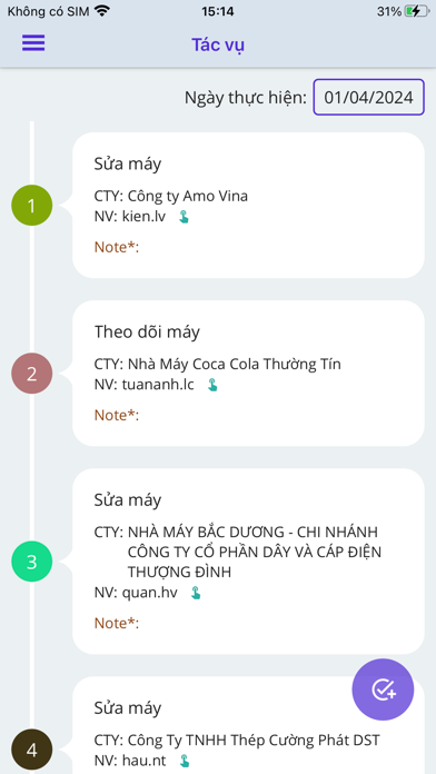 App screenshot