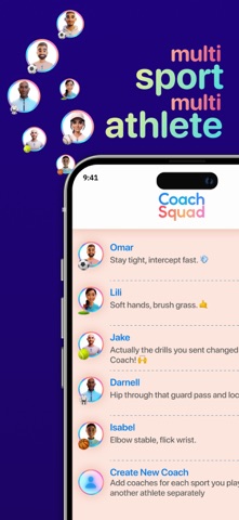 CoachSquad: AI Sports Coach screenshot