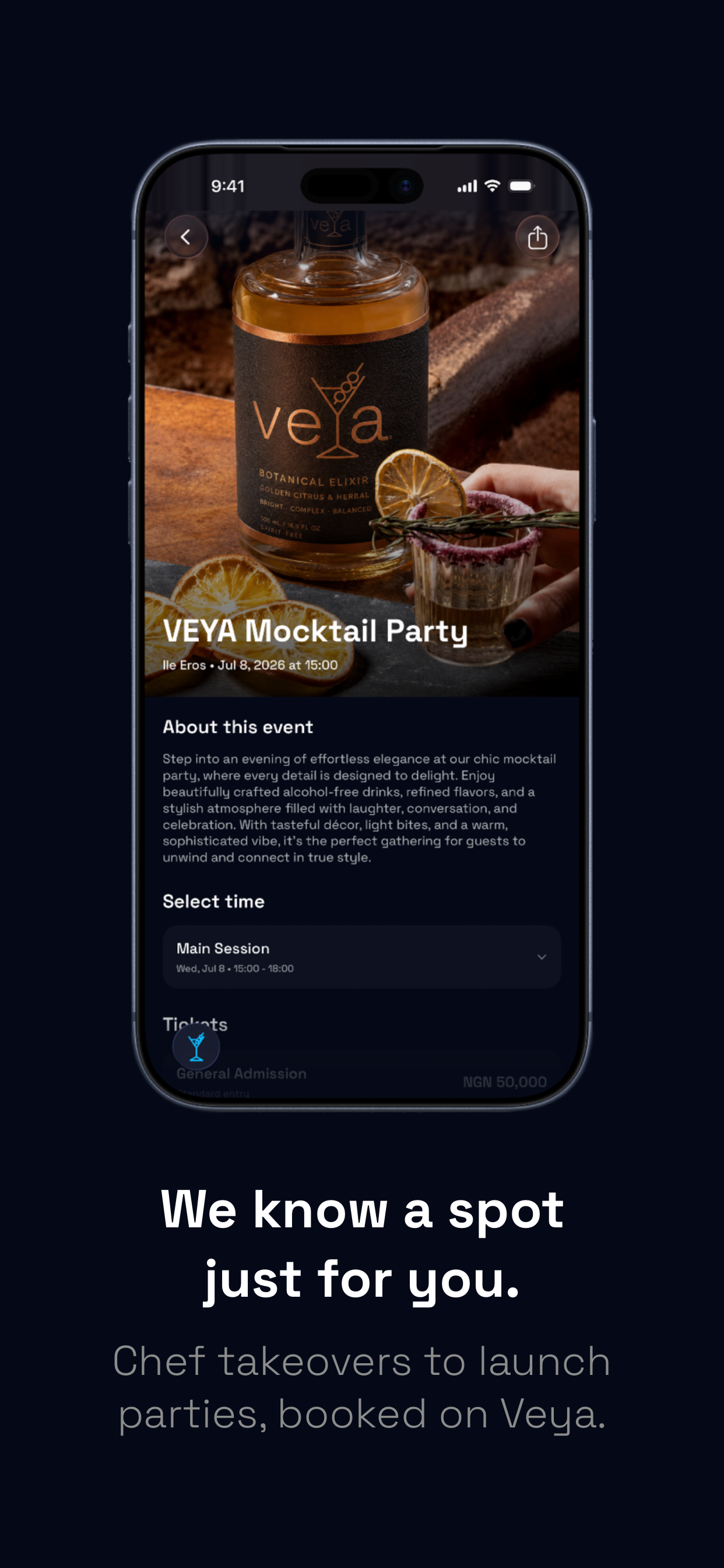 VEYA: Restaurants & Events screenshot 7