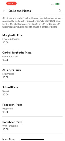 Pizza Base Castleford. Screenshot 3 of 4