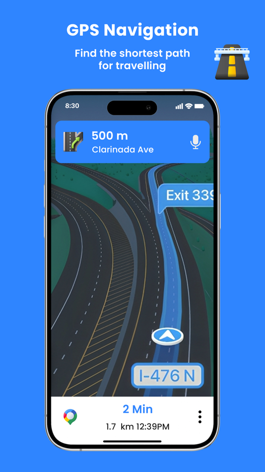 #3. GPS Navigation - Live Traffic (iOS) 由: Akhil Dholariya