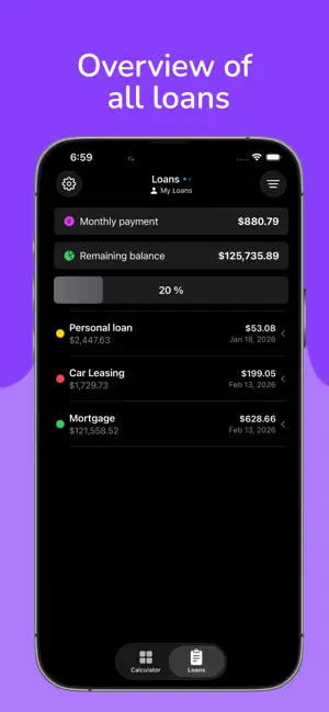 Mortgage Calculator & Loan screenshot 2