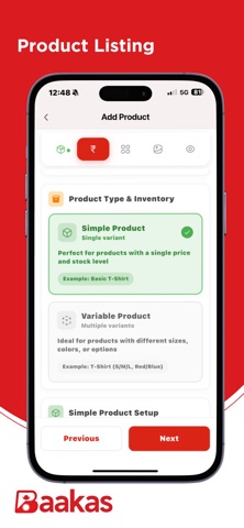 Baakas Seller screenshot
